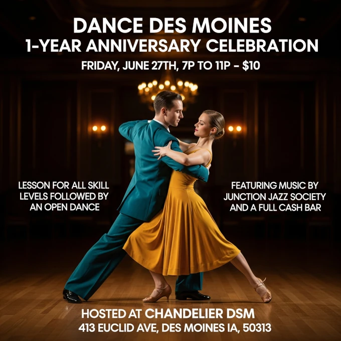 Dance Des Moines 1-Year Anniversary Celebration